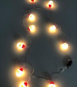 LED Lichterkette Weihnachtsmann