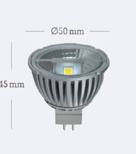 LED Reflector MR16 GU5.3 5W 24°